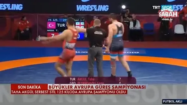 Taha Akgül, Avrupa 7. kez Avrupa şampiyonu