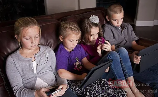 Çocuklarınız iki saatte bir elektronik cihaz kullanımına ara versin