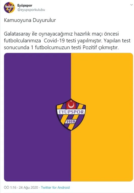Galatasaray A Corona Soku Mac Ertelendi Spor Haberleri