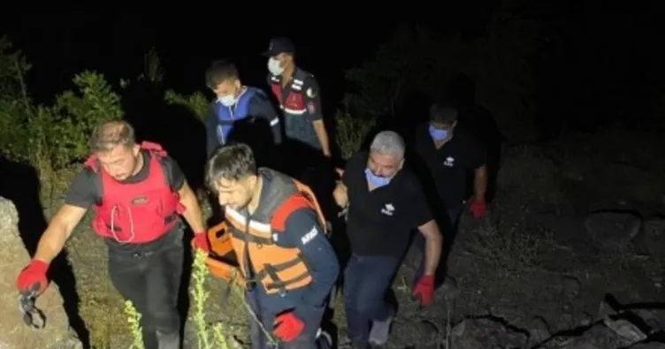 Çoruh nehrinde erkek cesedi bulundu