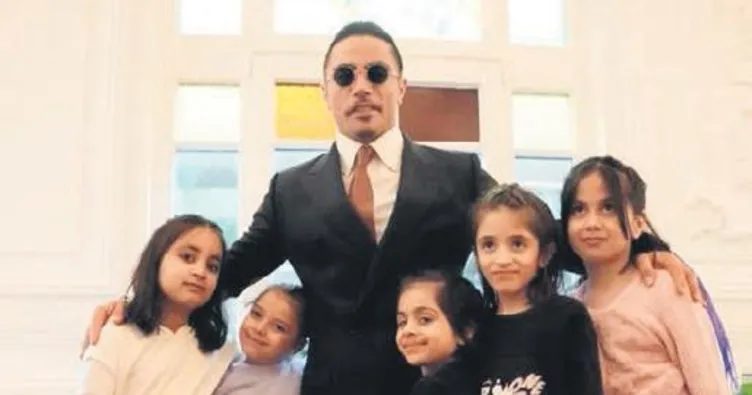 Çocuklardan Nusret’e teşekkür ziyareti