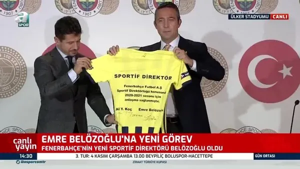 Fenerbahçe Sportif Direktörü Emre Belözoğlu'dan farklı imza!