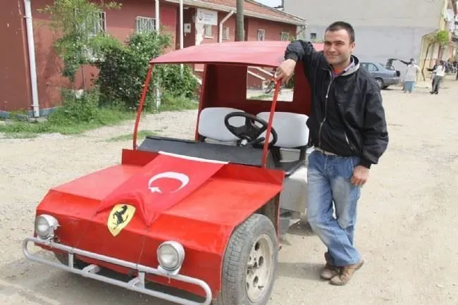 Yerli Ferrari üretti!