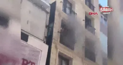 İstanbul Fatih’te otel saunasında yangın! Yaşanan dehşet anları kamerada...