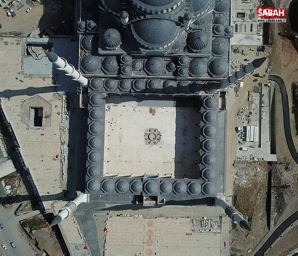 Çamlıca Camii'nin son hali görüntülendi! 58 gün sonra ibadete açılıyor