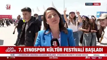 7. Etnospor Kültür Festivali başladı