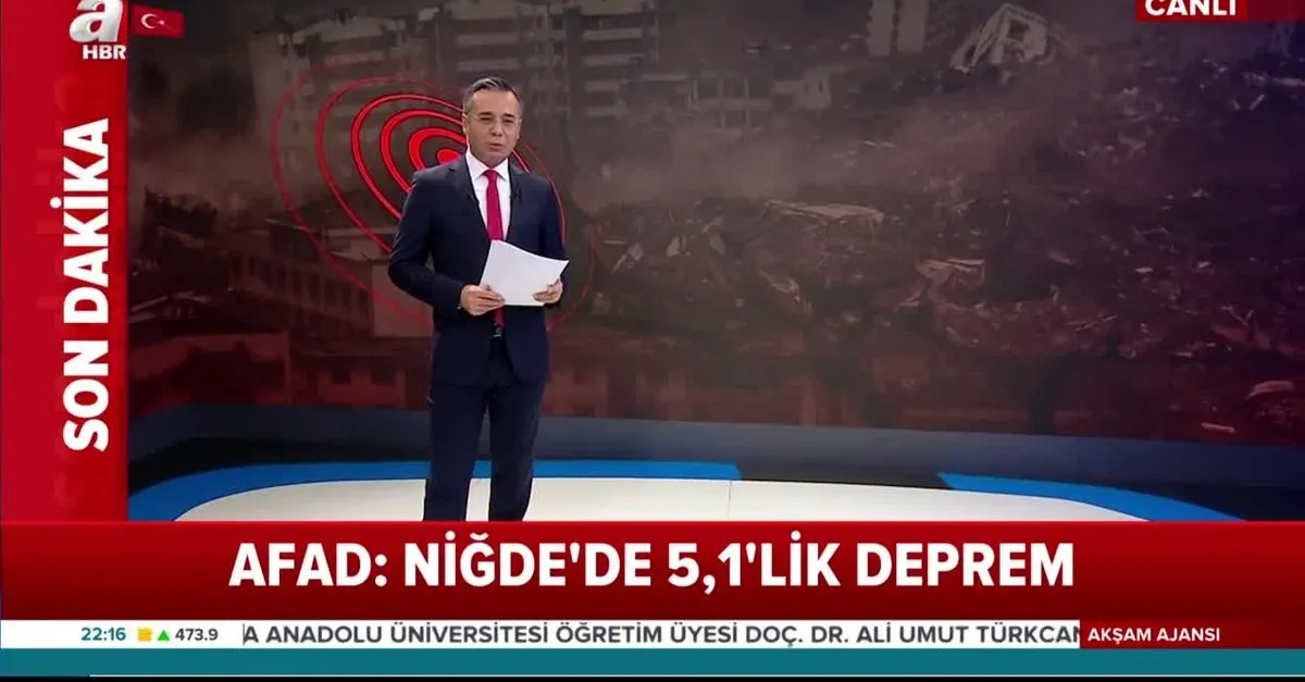 Son Dakika Nigde De 5 1 Lik Deprem Video Videosunu Izle Son Dakika Haberleri