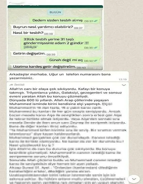 Son dakika haberi: Samsun’da Whatsapp grubunda İslami değerlere hakaret eden doktor açığa alındı!