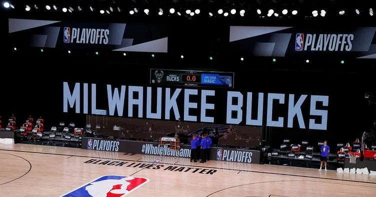 NBA ekibi Milwaukee Bucks’tan tarihi protesto!