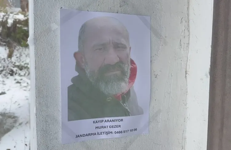 Prefabrik inşaatında çalışmak için Artvin’e giden Murat Gezer sırra kadem bastı: Arama çalışmaları 12. gününde!