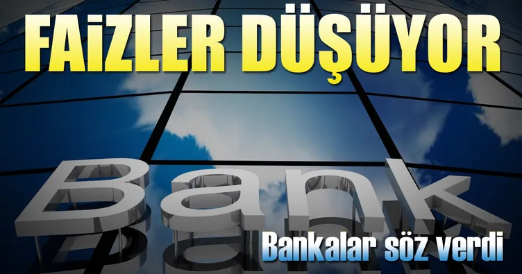 Bankalardan düşük faize destek sözü