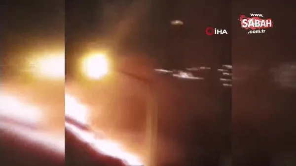 İzmir'de makilik alanda korkutan yangın | Video