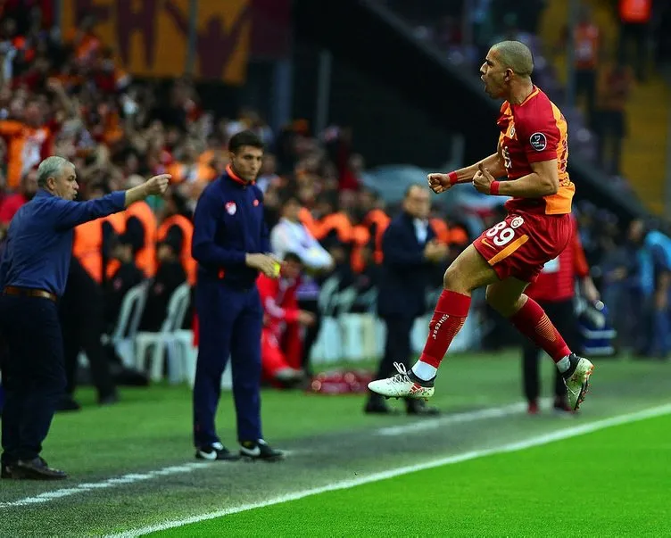 Galatasaray - Trabzonspor maçından kareler!