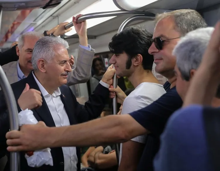 Başbakan Yıldırım’dan İstanbullulara pazar sürprizi