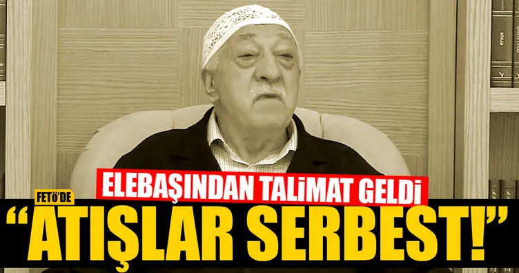 FETÖ’den elebaşına sövün talimatı