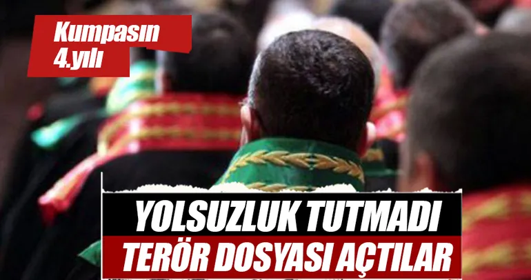 Yolsuzluk tutmadı terör dosyası açtılar