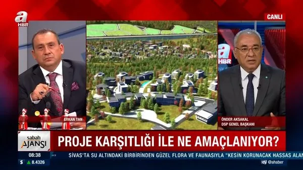 DSP Genel Başkanı Önder Aksakal'dan canlı yayında önemli açıklamalar! Proje karşıtlığı ile ne amaçlıyor?