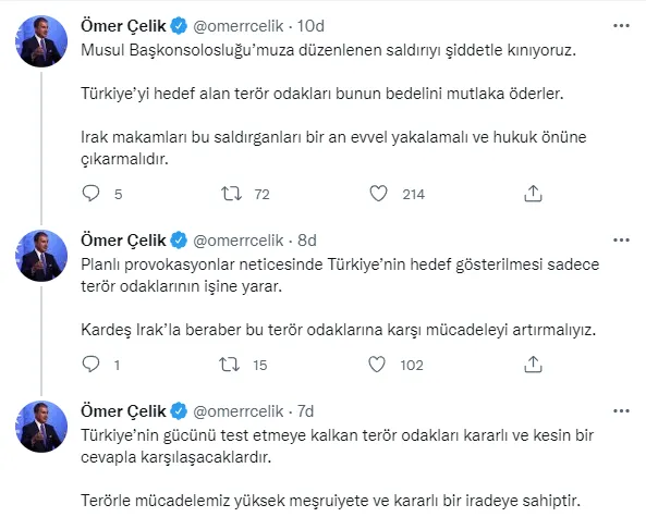 son-dakika-turkiyeden-musul-baskonsolosluguna-gerceklestirilen-alcak-saldiriya-cok-sert-tepki-irak-koruma-soru-1658927700075.png Son dakika: Türkiye'den Musul Başkonsolosluğu'na gerçekleştirilen alçak saldırıya çok sert tepki: Irak koruma sorumluluğunu yerine getirmeli