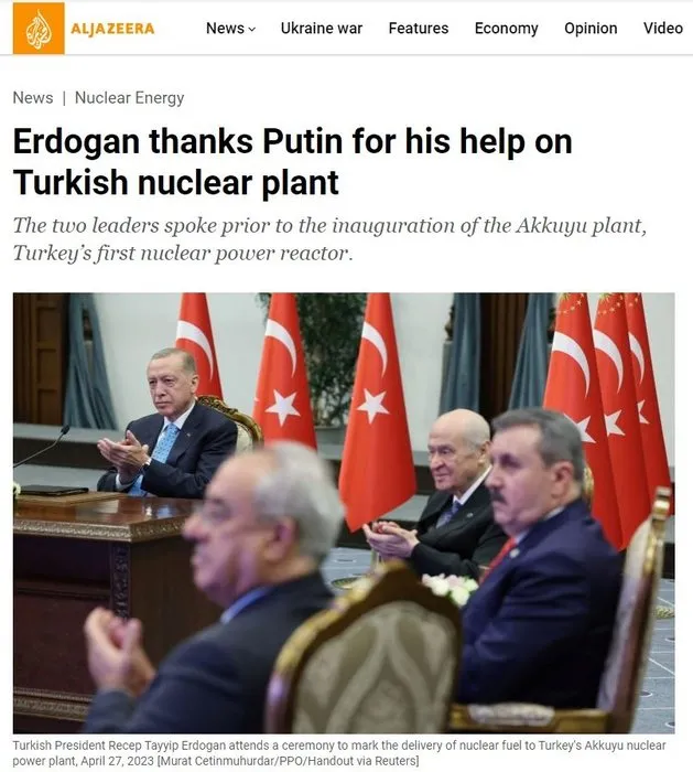 Dünya Akkuyu NGS’yi konuşuyor: Türkiye nükleer güç oluyor!