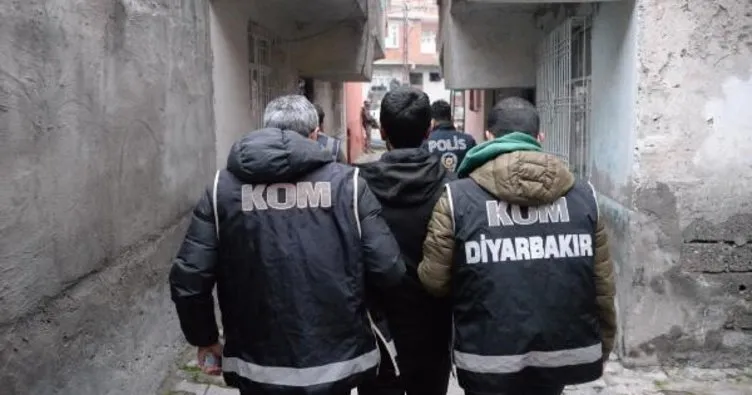 Diyarbakır’da ’Elek’ operasyonu: 9 gözaltı