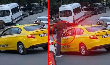 Esenyurt'ta yol ortasında taksici dehşeti! Genç kızı yumrukla bayılttı! O anlar kamerada #istanbul