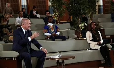 Başkan Erdoğan Afrikalı gençlerle buluştu! ’Enflasyon yine inecek’