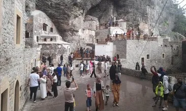 Sümela Manastırı’nı 4 ayda 225 bin kişi ziyaret etti