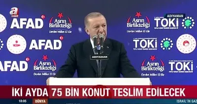 SON DAKİKA | Başkan Erdoğan Talimatı verdim diyerek duyurdu: Sincik’e yeni müjde