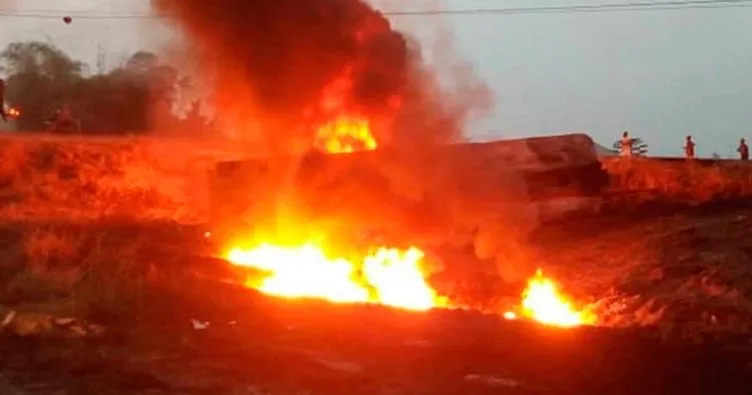 Nijerya’da yakıt tankeri patladı: 23 ölü