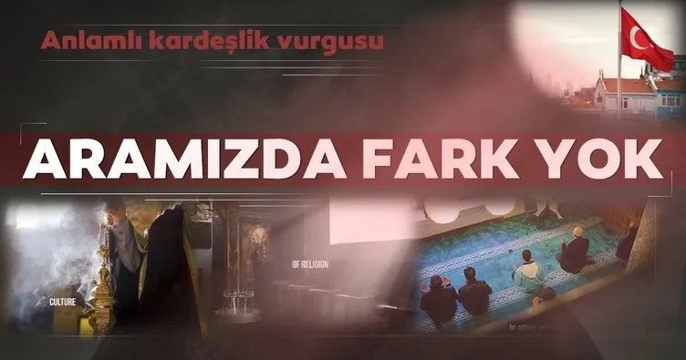 İletişim Başkanı Altun'dan kardeşlik vurgusu