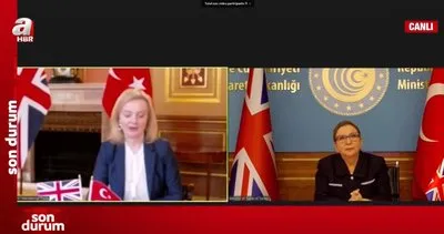 Son dakika! Türkiye ile İngiltere arasında tarihi Serbest ticaret anlaşması’ canlı yayında imzalandı | Video