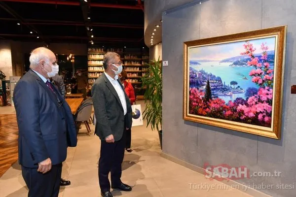 Karabağ'ın ressamı Refik Aziz'in sergisi açıldı