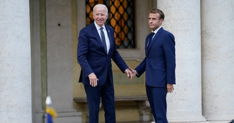 G20 Zirvesi’nde Biden-Macron arasında tokalaşma krizi dikkat çekti