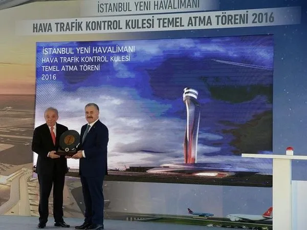 3. havalimanının ödüllü kulesinin temeli atıldı!