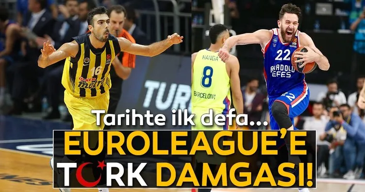 THY Euroleague Final Four’da Türk derbisi yaşanacak! Anadolu Efes - Fenerbahçe Beko
