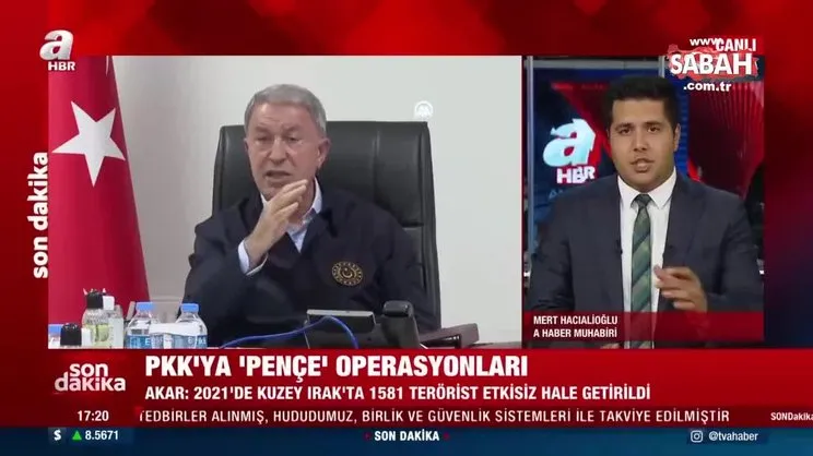 Son dakika: Bakan Hulusi Akar'dan flaş açıklama: 12 terörist etkisiz hale getirildi | Video