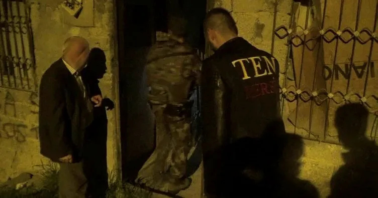 Mersin’de terör operasyonu: 15 gözaltı