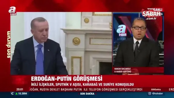 Son dakika: Başkan Erdoğan Putin ile görüştü! Detaylar A Haber'de | Video