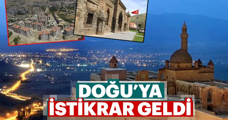 Doğu’ya istikrar geldi
