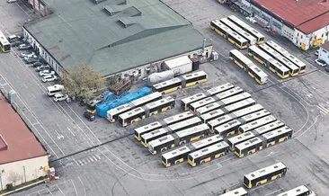 İETT Garajı otobüs hurdalığına döndü #istanbul