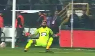 Muhteşem vuruş muhteşem kurtarış!