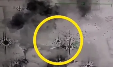 MSB paylaştı! İşte terör örgütü PKK’nın mühimmat deposunun imha edilme anı