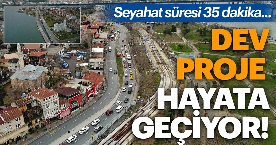 Eminonu Alibeykoy Tramvay Hattinin Raylari Yerlestiriliyor Ekonomi Haberleri