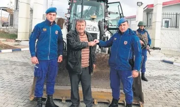 İş makinesi OSTİM’de bulundu