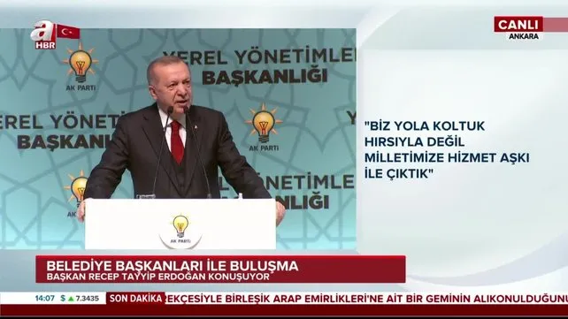 Son dakika haberi | Cumhurbaşkanı Erdoğan 