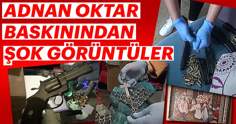 Adnan Oktar’ın villasından cephanelik çıktı!