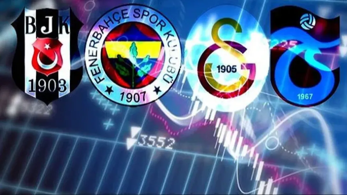 Galatasaray, Beşiktaş, Fenerbahçe, Trabzonspor yatırımcıyı bezdirdi! İşte borsa liginin en dipteki takımı