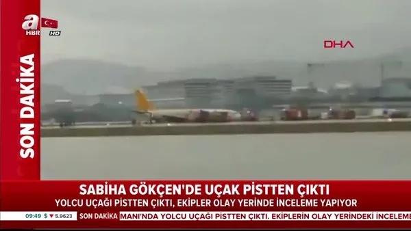 Istanbul Sabiha Gokcen Havalimani Nda Pistten Cikan Ucagin Goruntuleri Ortaya Cikti Videosunu Izle Son Dakika Haberleri