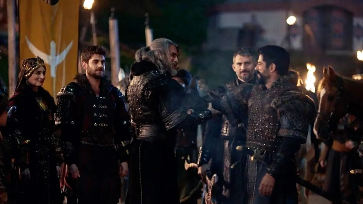 Osman Bey ve Turgut Gazi bir araya geldi Osman Bey ve Turgut Gazi bir araya geldi