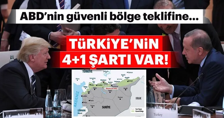 Türkiye’nin 4+1 şartı var